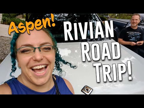 Rivian R1T Mountain Road Trip to Aspen Vlog