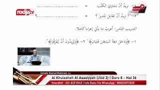 [LIVE] Ustadz Mas'ud Mahmud, Lc. - Al-Khulashoh Al-Asasiyyah Fil Qawaidin Nahwiyyah (2)