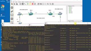 Configuring Routing Protocol RIP Version 2 On GNS3