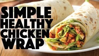 The Best Chicken Club Wrap Recipe (with video) • Bake Me Some Sugar