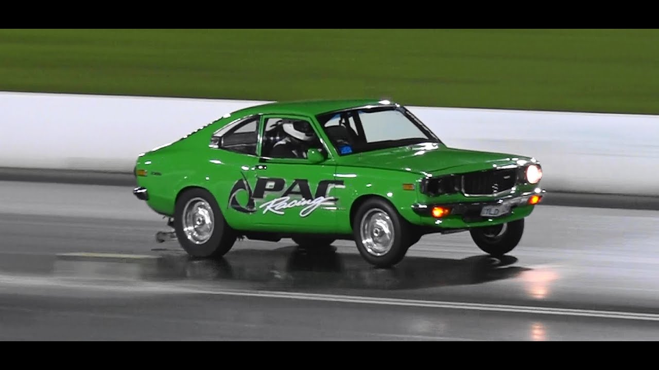 YLD12A PAC PERFORMANCE RX3 COUPE 9.07 @ 151 MPH SYDNEY DRAGWAY 19.12. ...