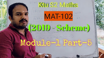 ktu S1 Calculus(crash course) class - 36 module 3 &5 part-5