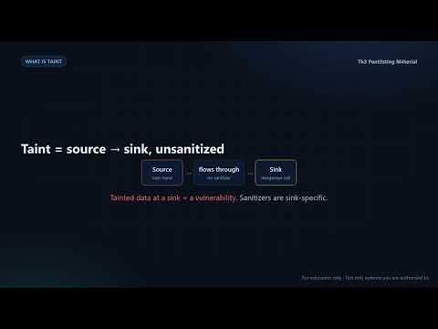 05 sources sinks taint
