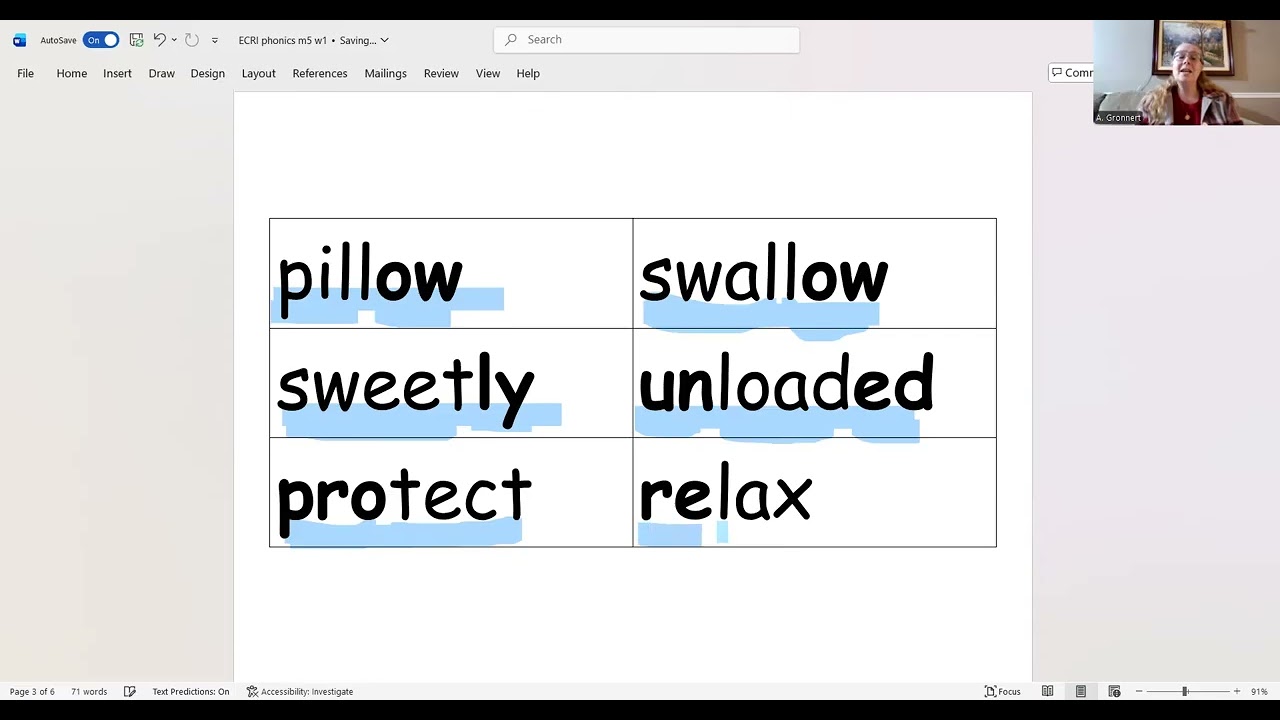 Модуль 5 курса фонетики ECRI, неделя 1, 2 класс