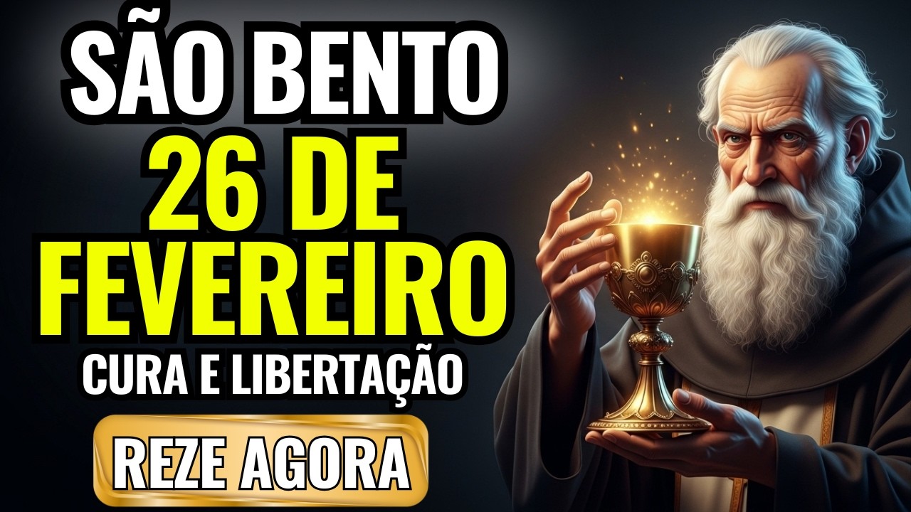 A Oração Poderosa de SÃO BENTO Que Vai BLINDAR a SUA CASA e RESTAURAR a PAZ
