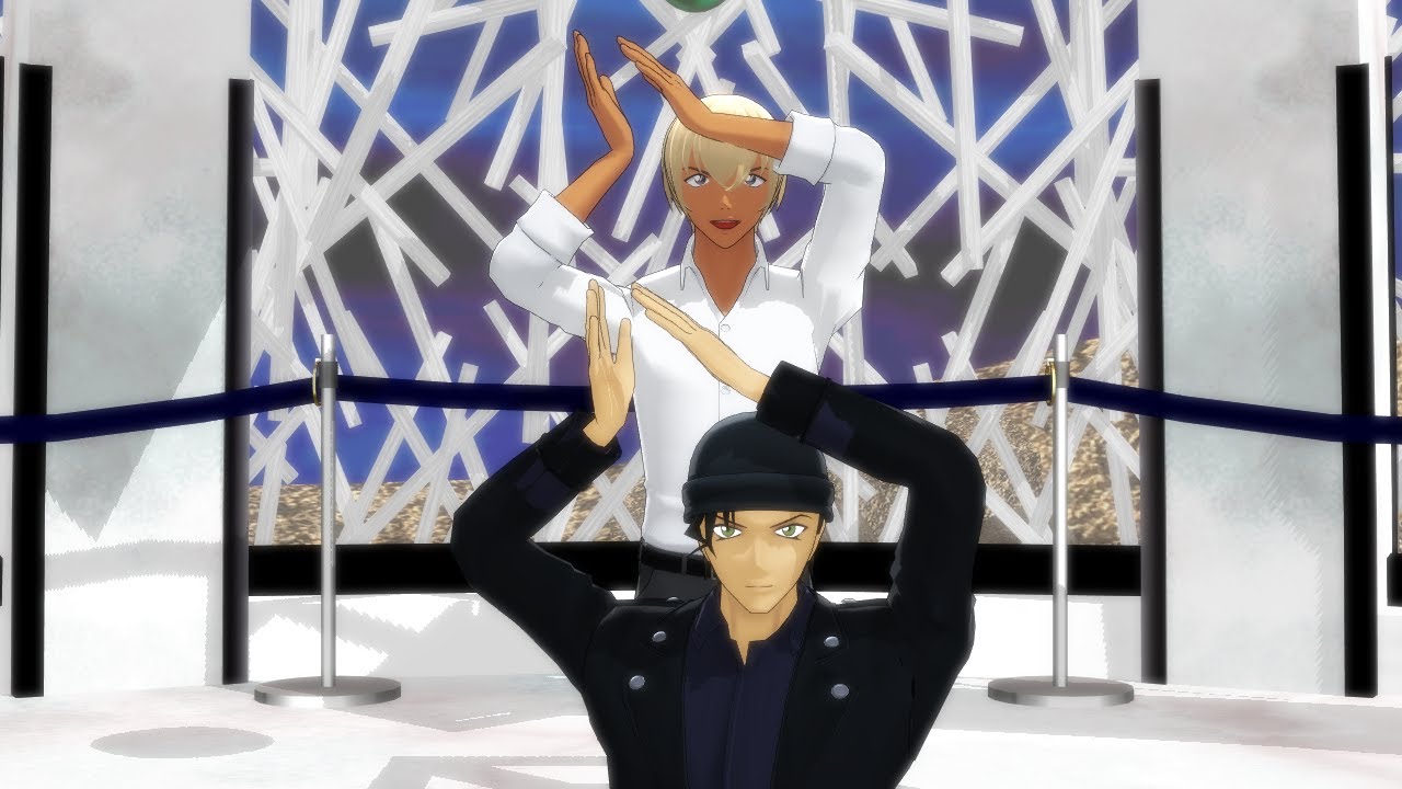 【MMDコナン】ブラッディ・グルービー【冬緑式安室透】【もく式赤井秀一】