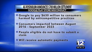 Attorney General Rosenblum announces $700 million settlement with Google Play Store