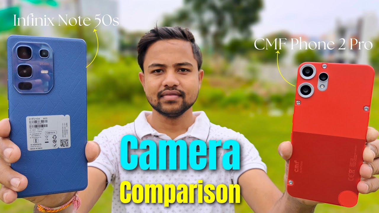 Infinix Note50s vs CMF Phone2 Pro Camera Comparison Test | Unedited 