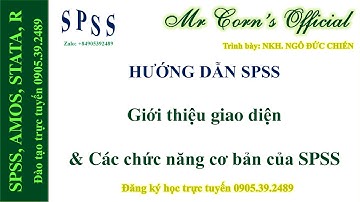 06.02.2022 Hướng dẫn SPSS | Giới thiệu giao diện của Phần mềm SPSS & Các chức năng cơ bản của SPSS