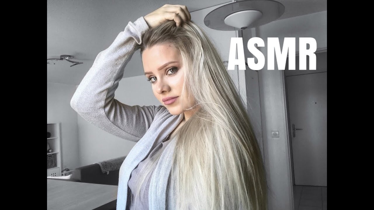 #ASMR JE M'OCCUPE DE MES CHEVEUX