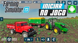 Farming Simulator 23 Android - Dicas Para Iniciar o Jogo! screenshot 3