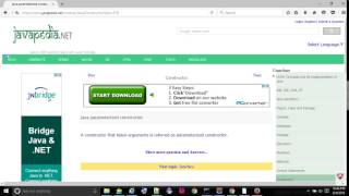 Java parameterized constructor - javapedia.net