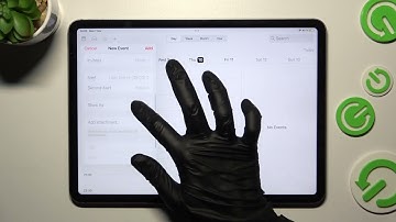 How to Add an Event to the Calendar on the iPad Pro 11