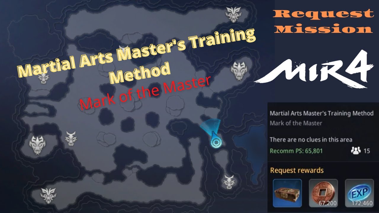 Martial Arts Master's Training Method (Mark of the Master) Request
