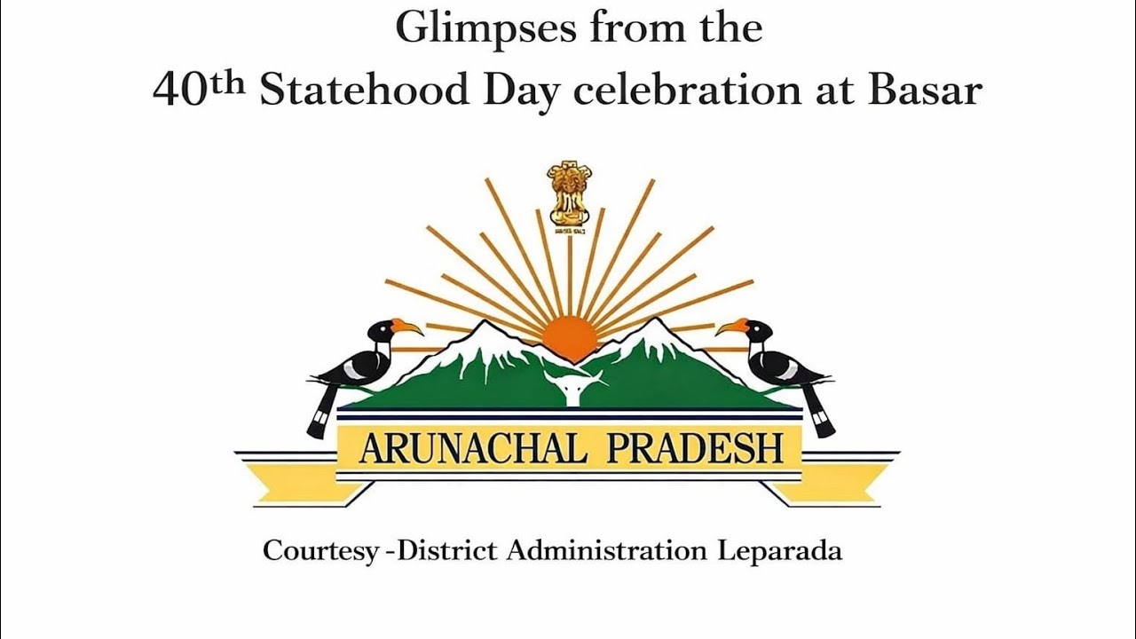 Glimpses from the 40th Statehood Day celebration at Basar HQ, Leparada District (20/02/2026)