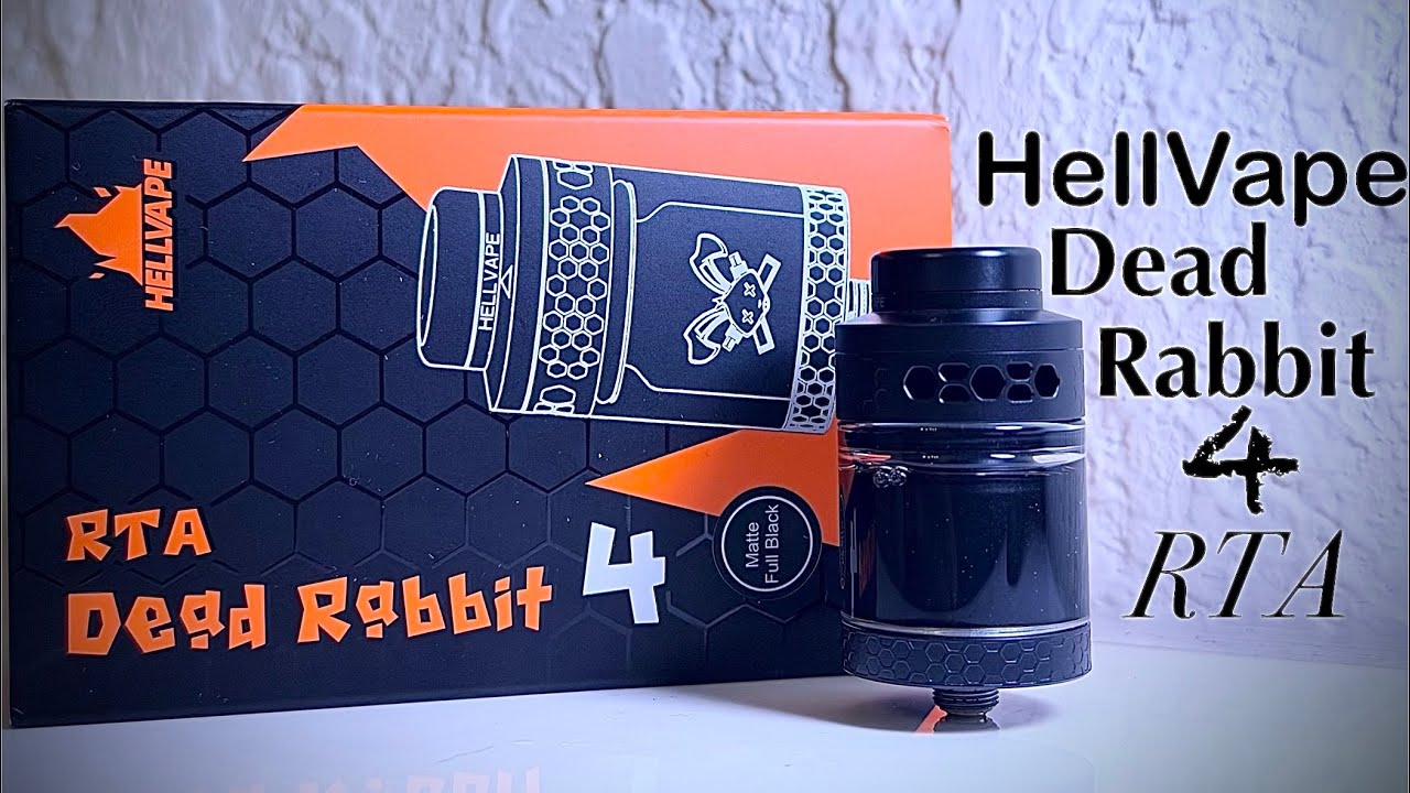 Полный видеоурок по сборке и настройке HellVape Dead Rabbit 4 RTA 💥🐰