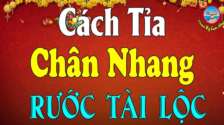 Tỉa chân nhang vào ngày nào là đẹp nhất năm 2024