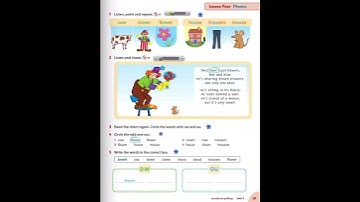 Class book / Unit 7/Lesson 4,Phonics