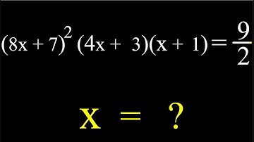 A Nice Algebra Problem | Math Olympiad | Find all roots