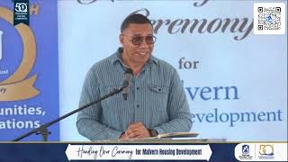 Handing Over Ceremony for Malvern Housing Development  St  Elizabeth