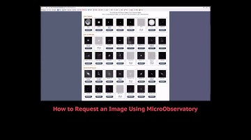 MicroObservatory Tutorials | How to Request an Image