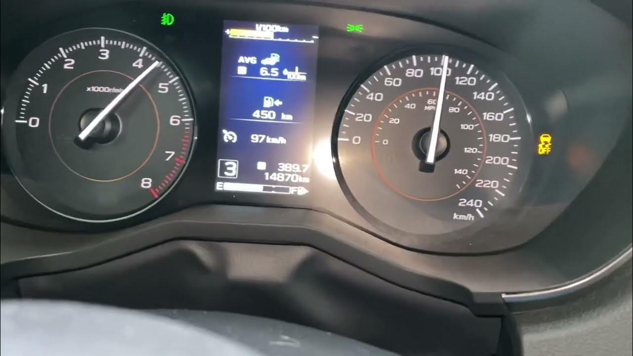 2021 Subaru Crosstrek 0-60 (manual) - YouTube
