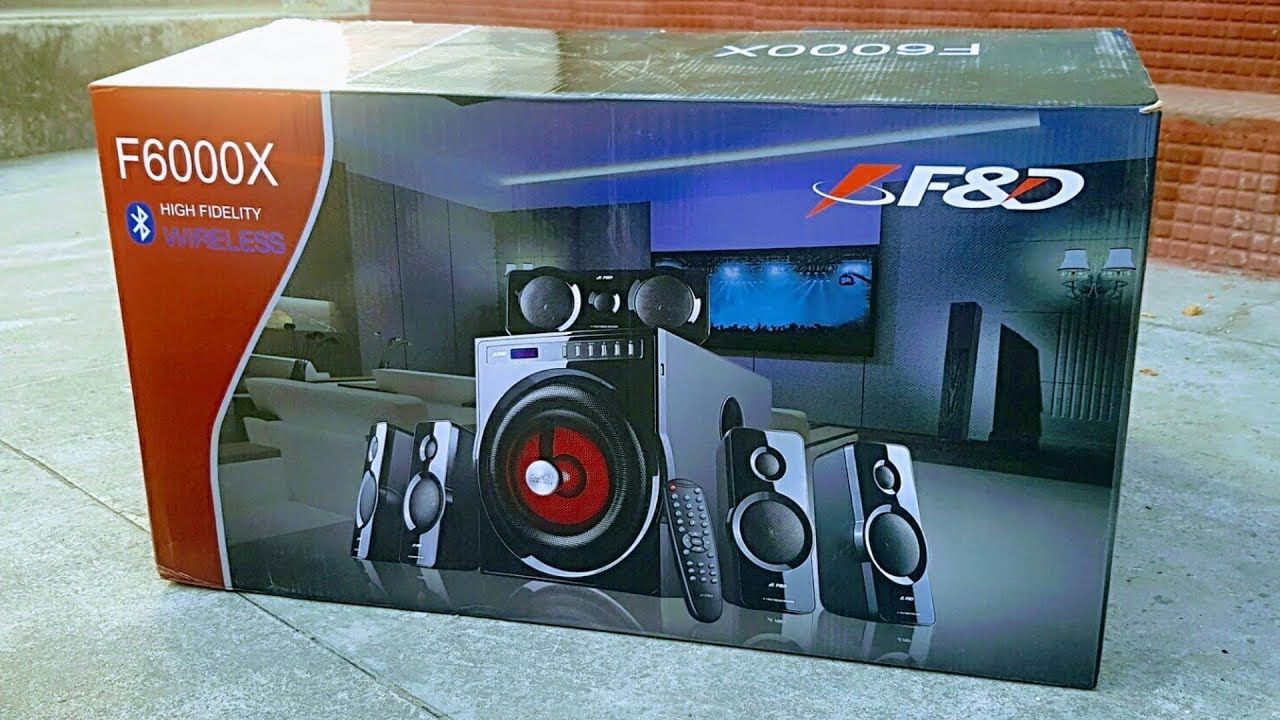 f & d 5.1 speakers 8000w