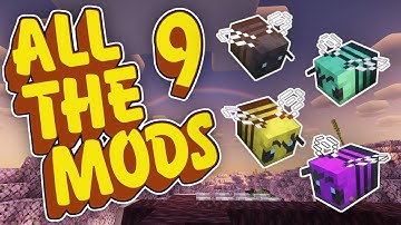 Minecraft All The Mods 9 EP 7 - Productive Bees Mod 1.20 ATM9 Allthemodium, Vibranium, Unobtainium!