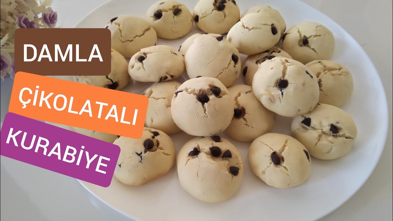 DAMLA ÇİKOLATALI ÇATLAK KURABİYE DAMLA ÇİKOLATALI KURABİYE KATI