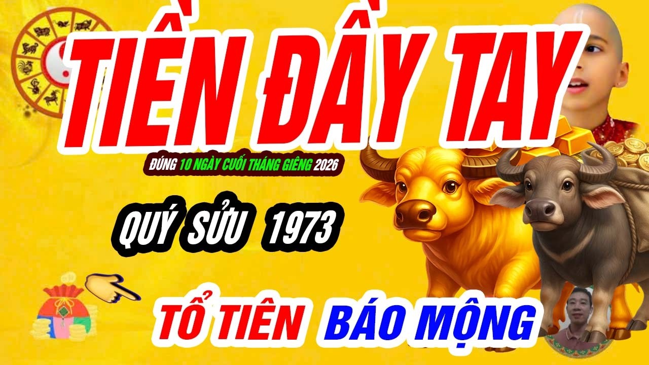 🐂 Kiên Nhẫn Hái Quả! QUÝ SỬU 1973 đúng 10 ngày đổi vận cuối tháng giêng GIÀU BỀN