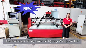 Máy CNC đục tranh kết hợp đục tượng có cấu hình như thế nào?