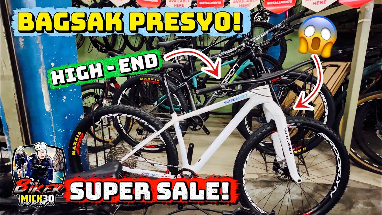 NAKA SUPER SALE NGAYON DITO SA QUIAPO MANILA ANG MGA BIKES AT BIKE PARTS DAHIL DECEMBER NA! 