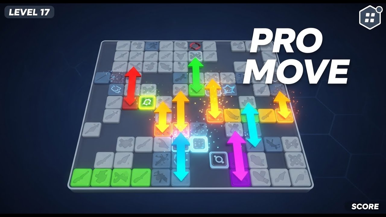 Tile Explorer Level 17 Perfect Strategy 🧠 | 100% Level Clear