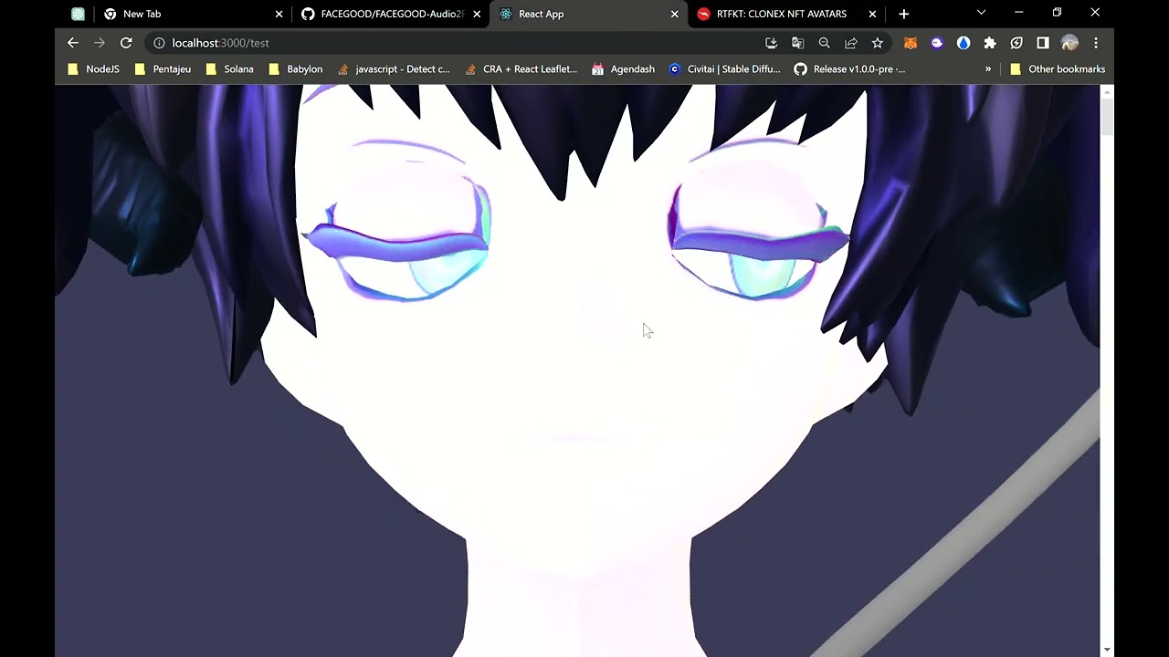 Clone the 3D website within 2hr, CLONEX NFT AVATARS