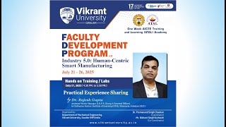 ATAL Faculty Development Programme (FDP) : Hands on Training / Labs
