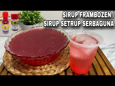 Resep Es Sirup Frambozen