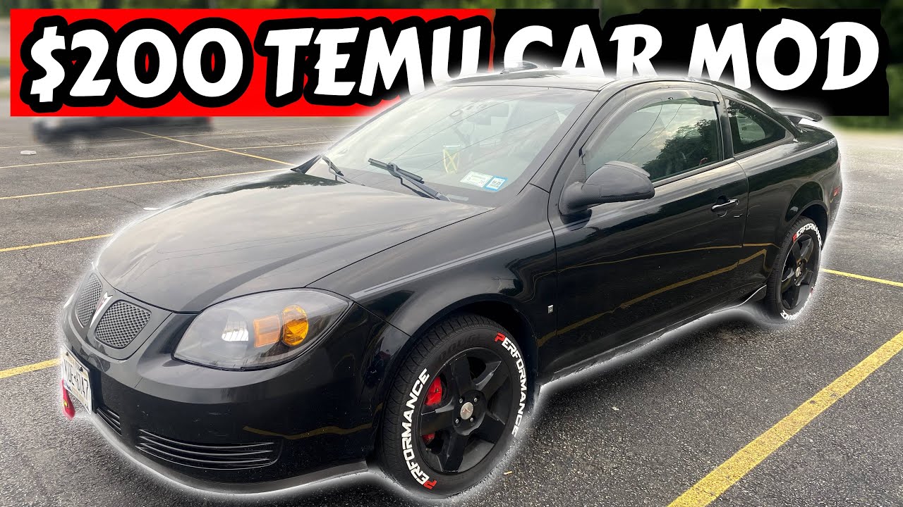 I Modified My Car For $200 Using TEMU | DIY CAR MODS