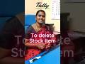 📦 How to Delete Stock Item in Tally Prime Voucher? 🚀 Tally Prime Shortcut Trick 📊 Tamil #cseramnad