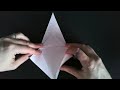 How to make an origami crane   SD 480p