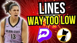 (4-0 SWEEP🧹) BEST WNBA PICKS TODAY!! Tuesday August 4 | PrizePicks & Underdog screenshot 1