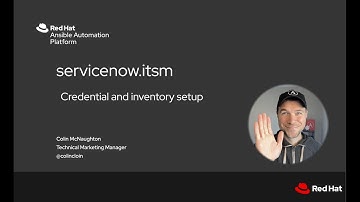 ServiceNow ITSM setup credential and inventory