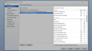 Managing User Access in BarTender Software Tutorial