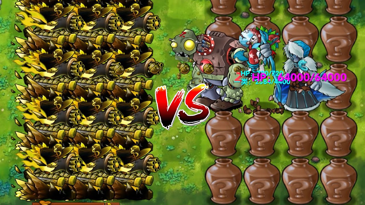 PvZ Fusion 2.7 - 15 Epic Ultimate Plant Teams Vs Random Zombie Vase ...