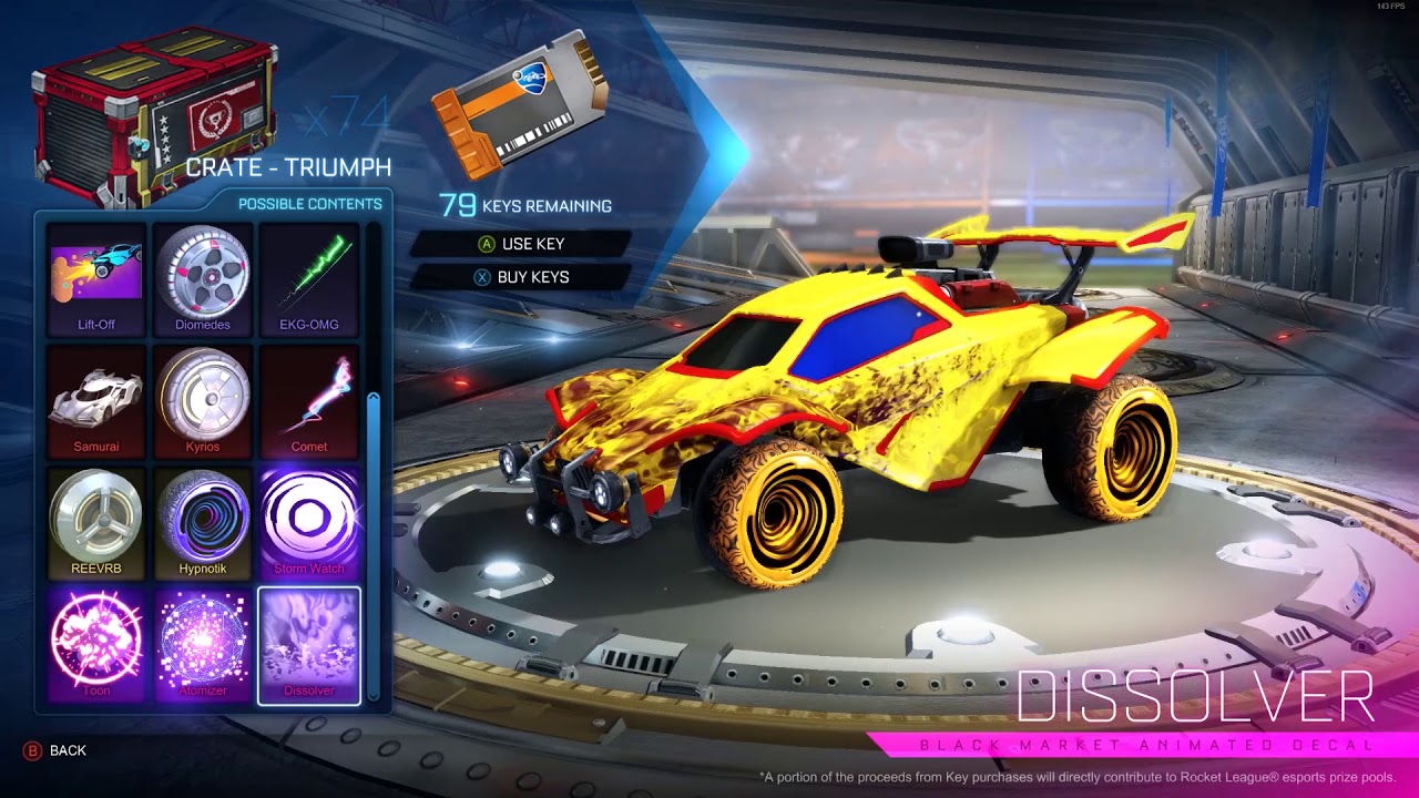 Rocket League - 50 Crates opening!! | INSANE LUCK