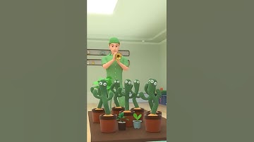Thumbnail of ALIVE CACTUS WITH PIED PIPER #mayamax #cocometa