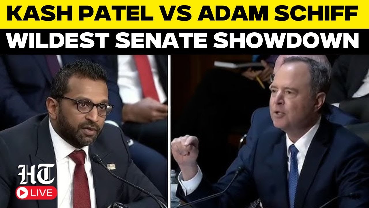 Epstein Files Hearing 2025 | 'You Are The Biggest Fraud...' | Adam Schiff vs Kash Patel LIVE