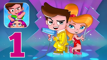 Cheating Tom 4 - Hair Stylist Wannabe - Gameplay Walkthrough Part 1 - Level 1-10 (iOS, Android)