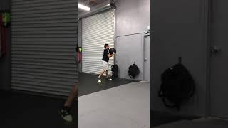 Med ball lateral slam