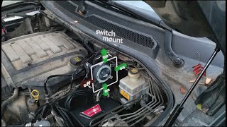 Land Rover LR3 - winch power switch