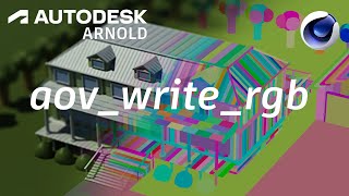 Arnold tutorial - How to write an Object ID pass in C4DtoA
